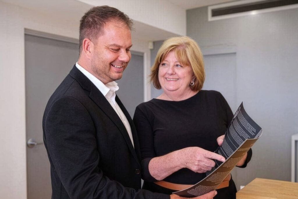 Pictured L R Guy Poole And Robyn Poole, One Agency Hazlett & Poole